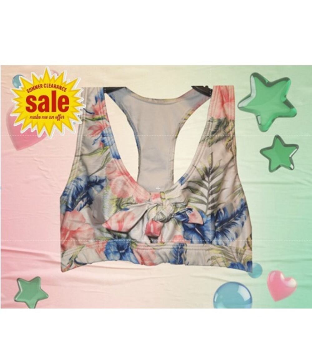 Girls Swimsuit Top Size 10-12  SUMMER CLEARANCE SALE - MAKE ME AN OFFER!